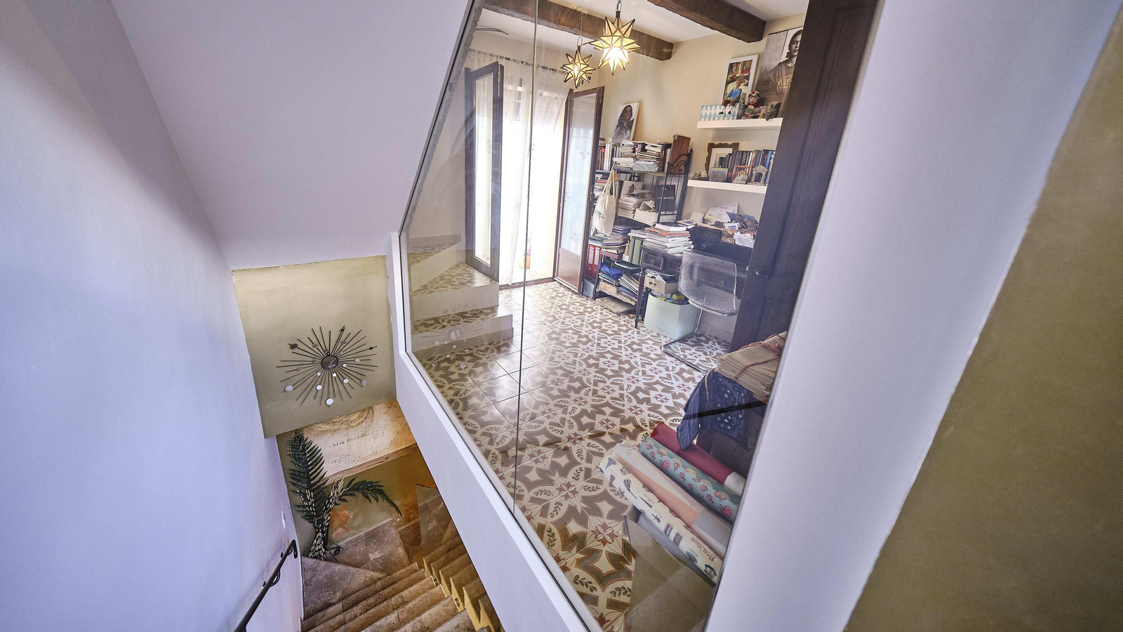 Interior de la casa en la calle Amargura de Puerto Real.