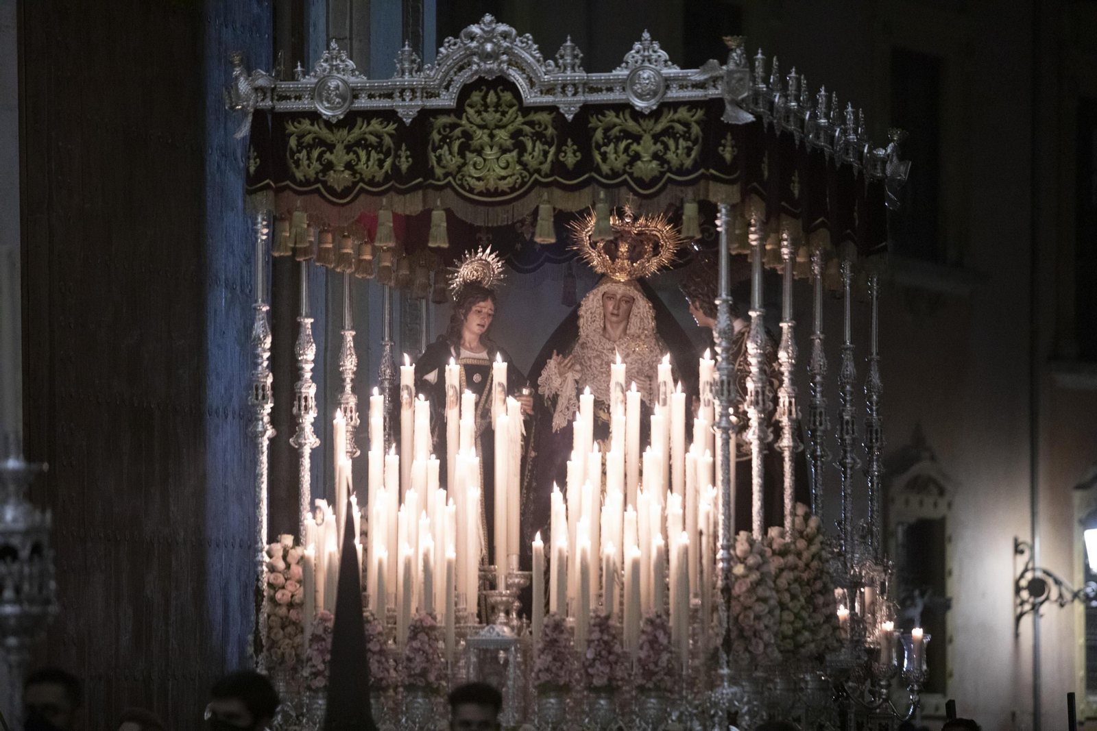 Fotos del Cristo de San Agustín en el Lunes Santo de la Semana Santa de Granada