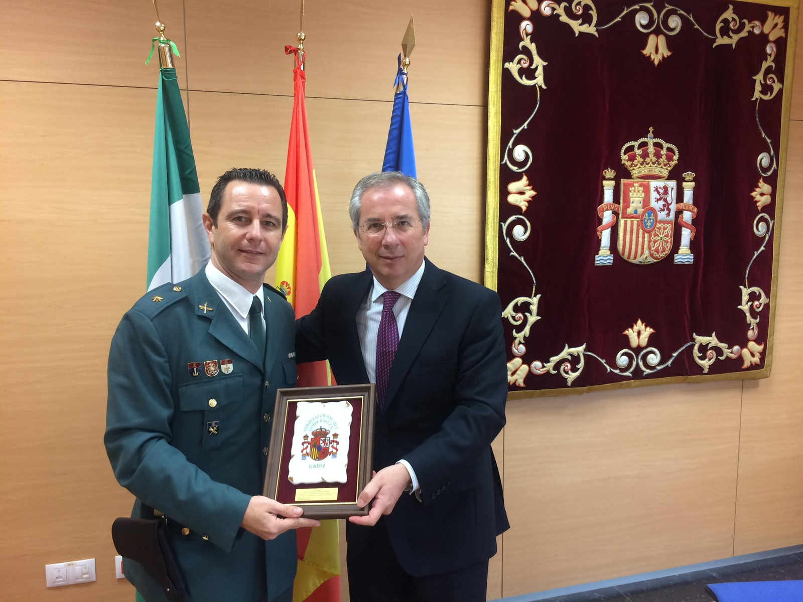 El jefe de Operaciones de la Comandancia se traslada