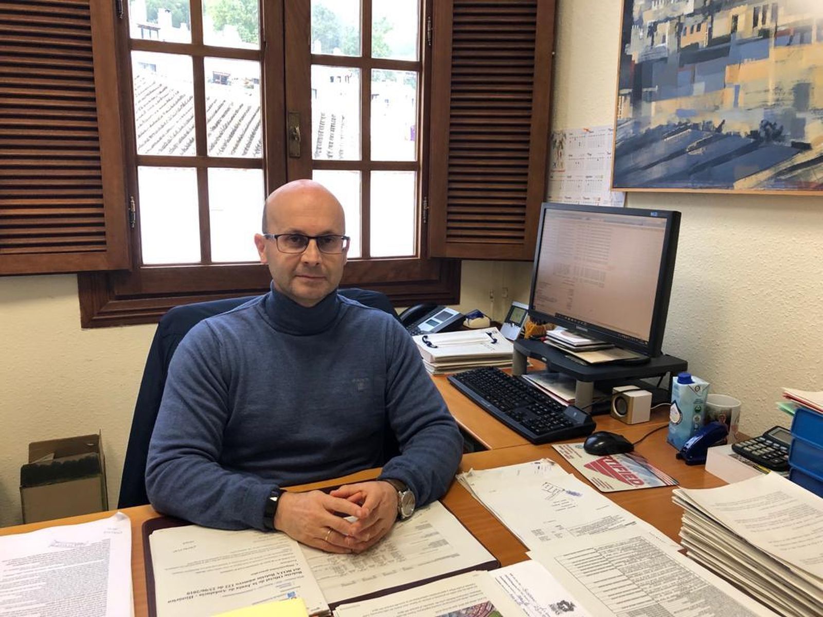 El edil de Eficiencia energética, José Carlos Martín.