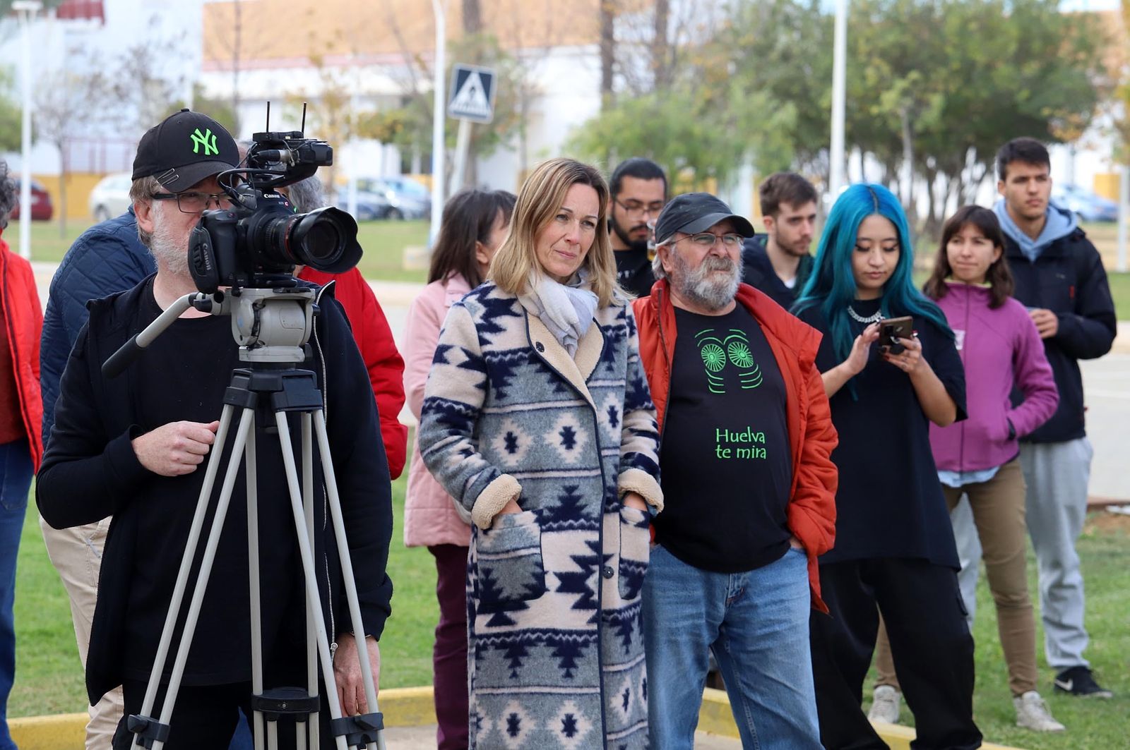 Wild Welva y María JL Hierro inauguran las nuevas intervenciones de Arte urbano en el Campus del Carmen, en imágenes