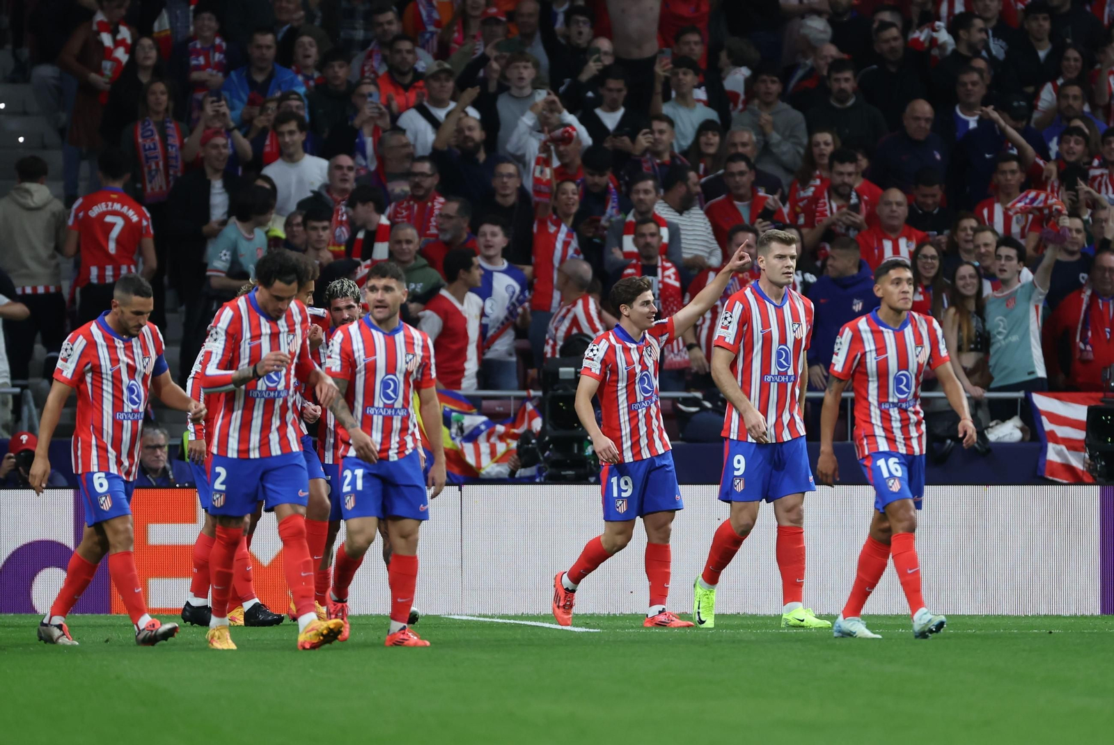 Las mejores imágenes del Atlético de Madrid en su duelo contra el Lille