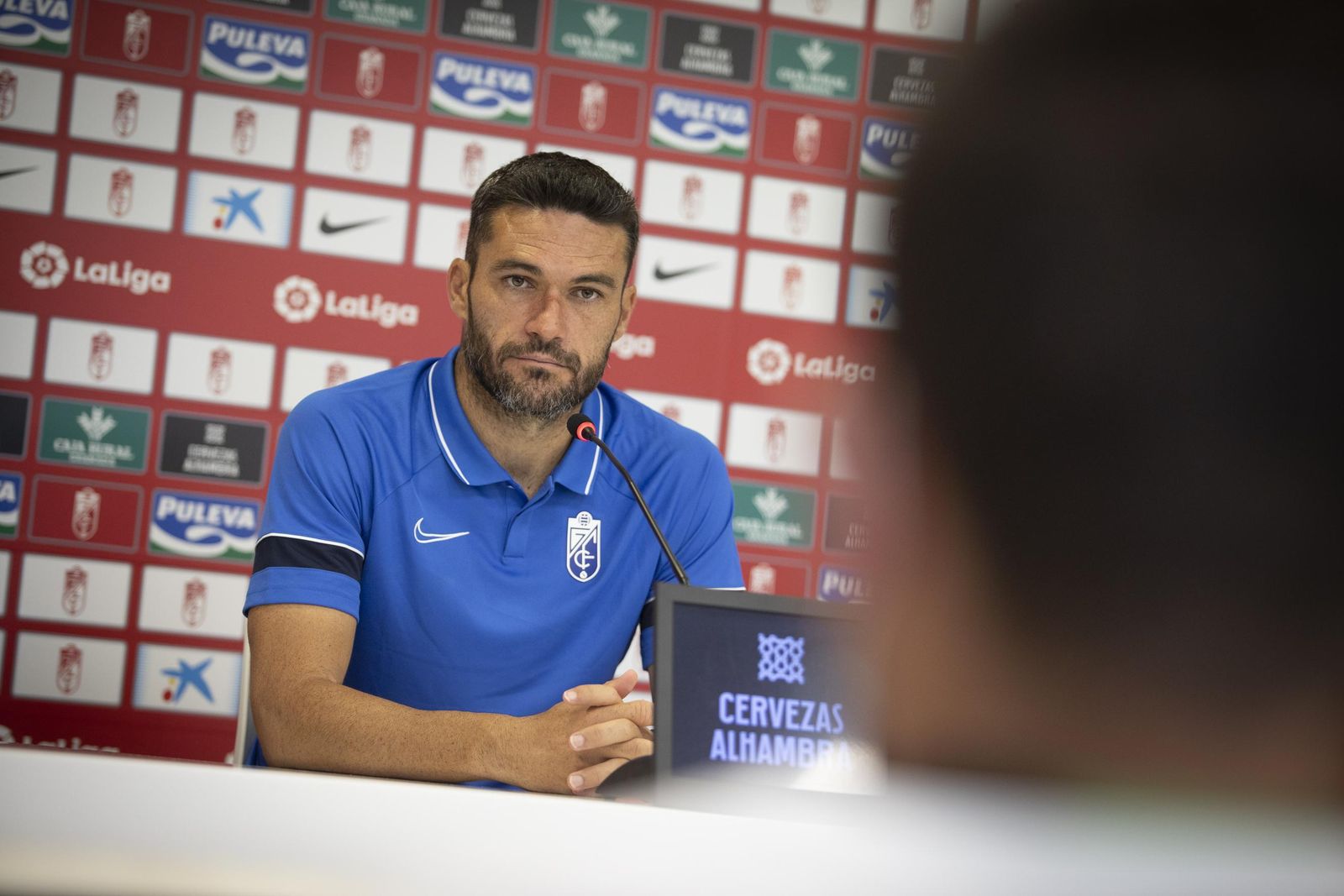 Jorge Molina, durante la rueda de prensa de este miércoles.