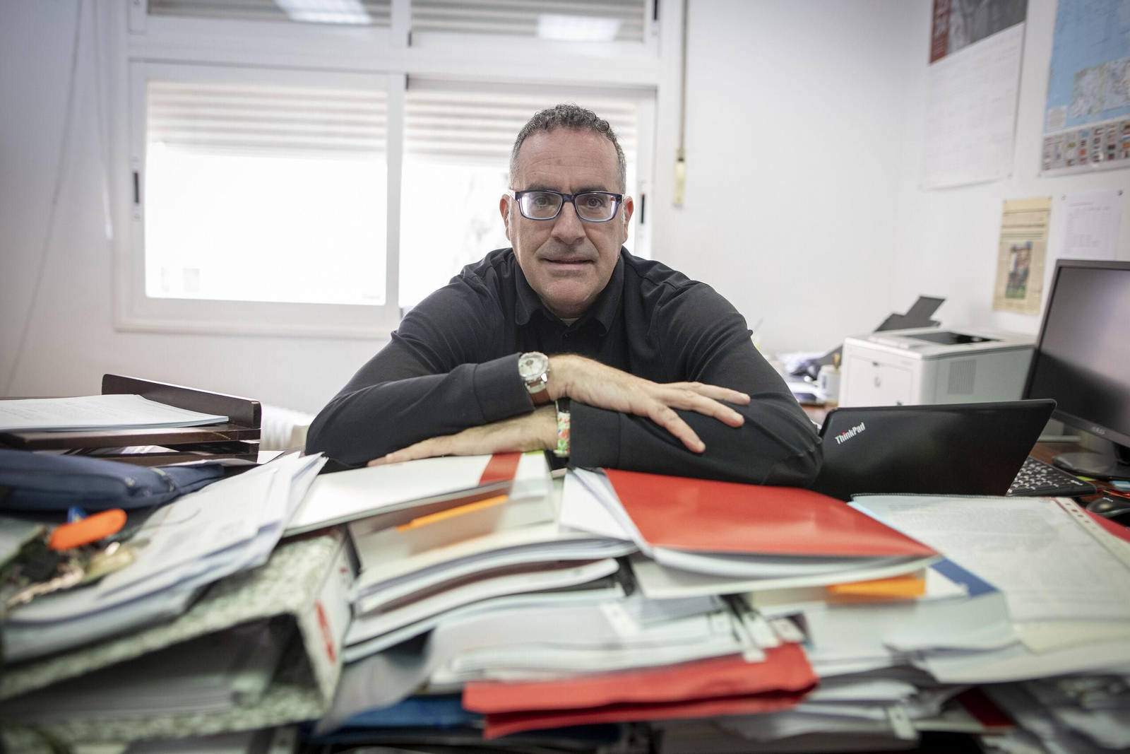 Miguel Ángel Cano, en el Instituto de Criminología de Granada.