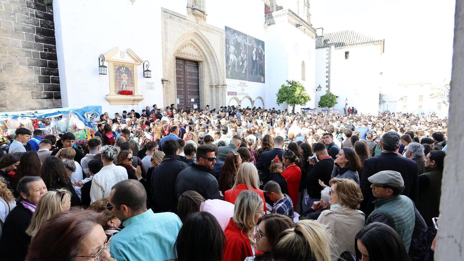 Imágenes de la Hermandad de Los Judíos de San Mateo en la Semana Santa de Jerez 2025