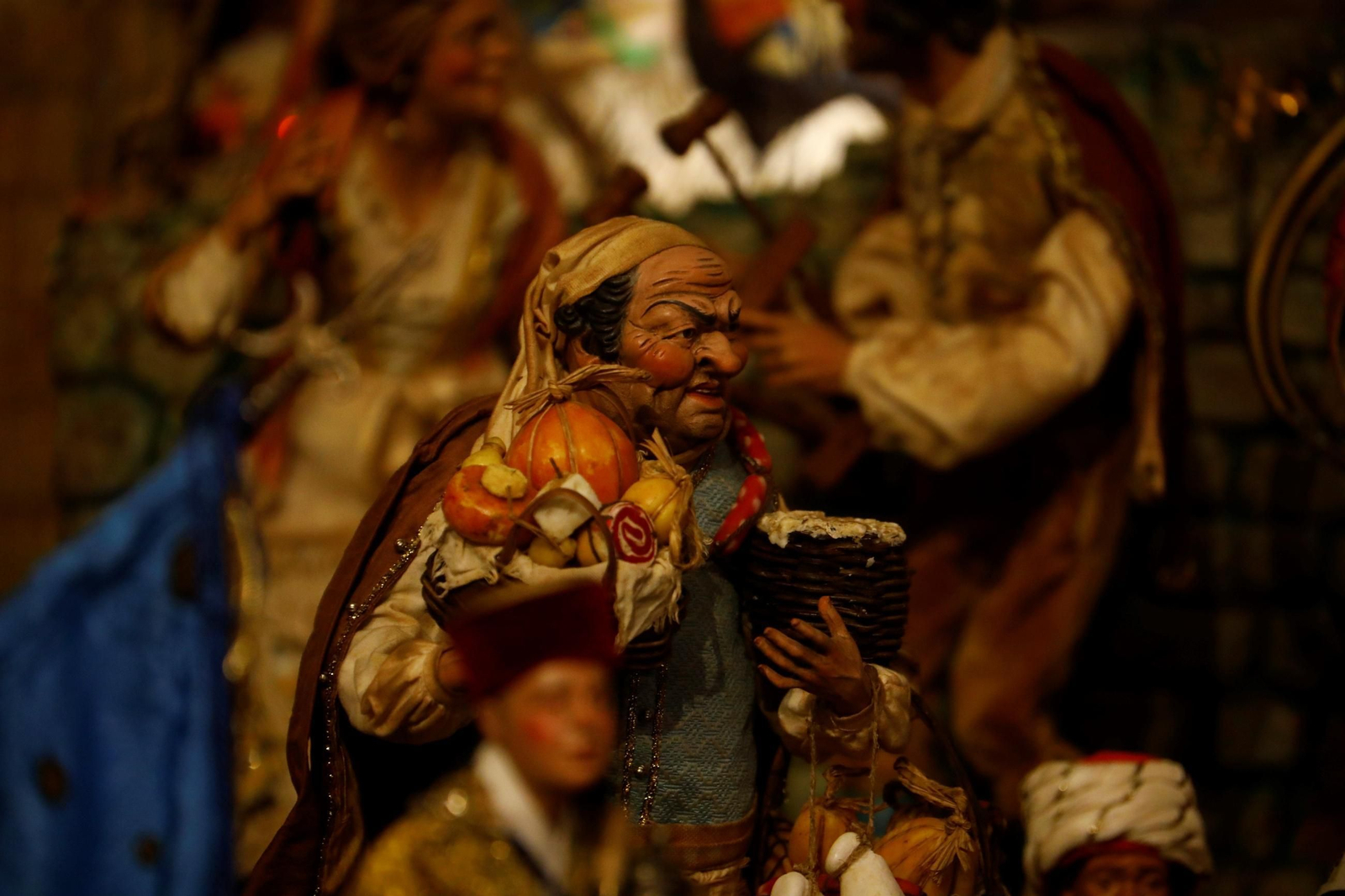 El impresionante belén napolitano de la ermita de la Alegría