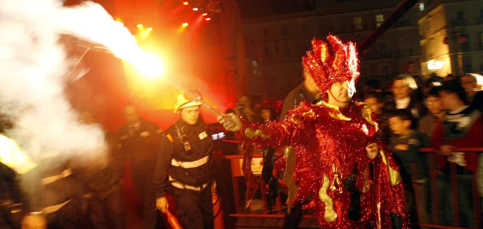 Las imágenes de la quema del Gran Momo de los últimos años