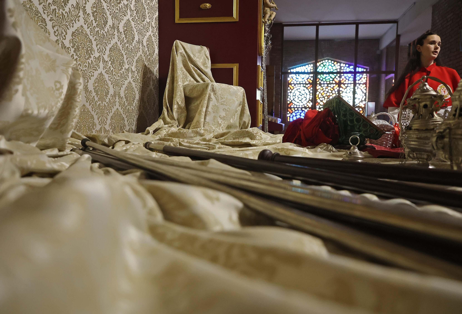 Fotos del Domingo de Ramos en Algeciras: La Borriquita y Oración en el Huerto