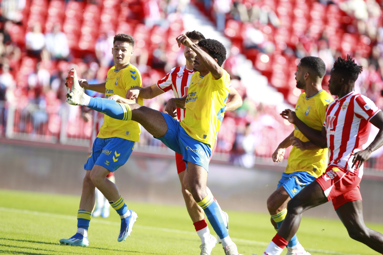 Imágenes del partido U.D. Almería-U.D. Las Palmas