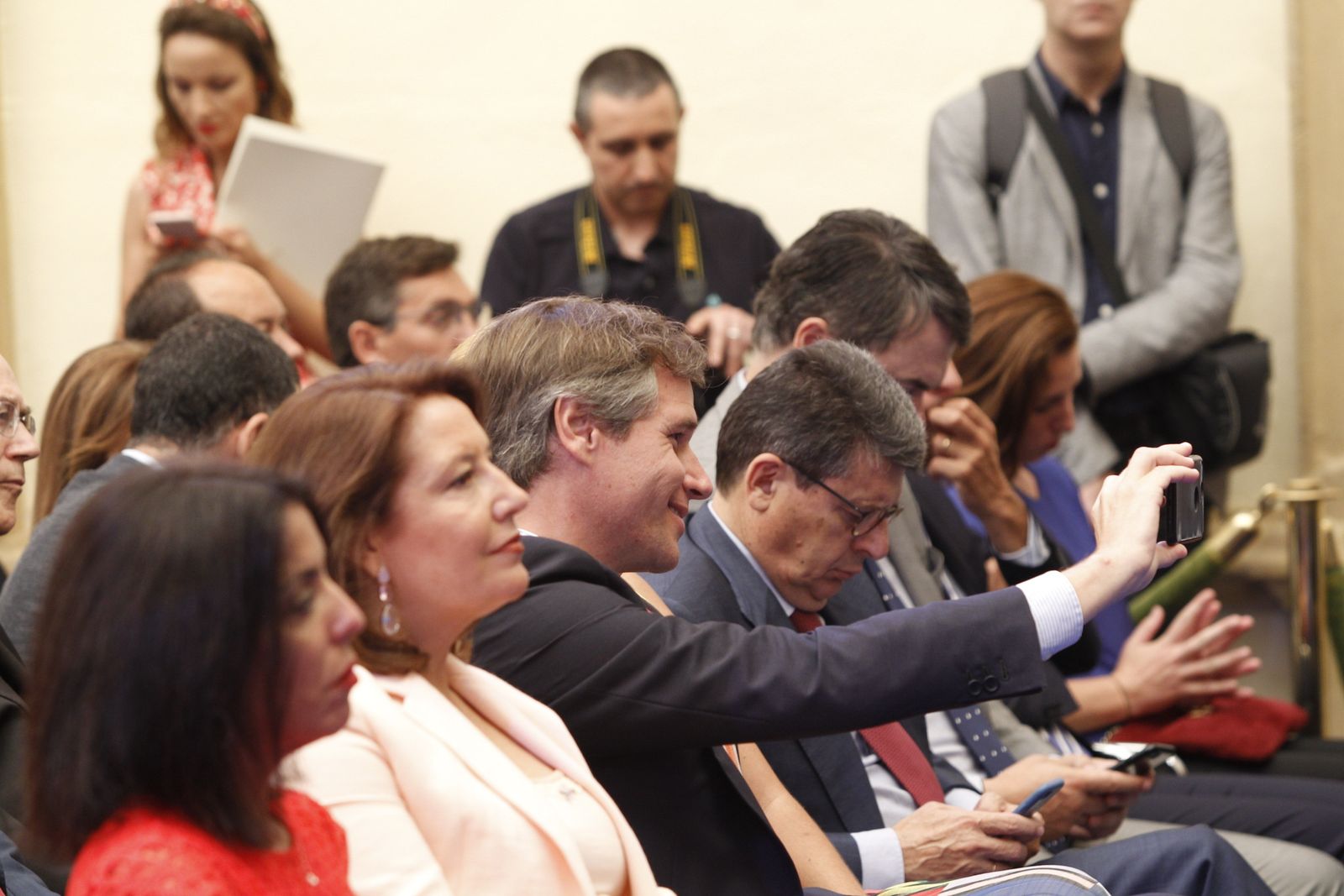 Pleno investidura Presidente Diputación de Almería. Javier Aureliano García