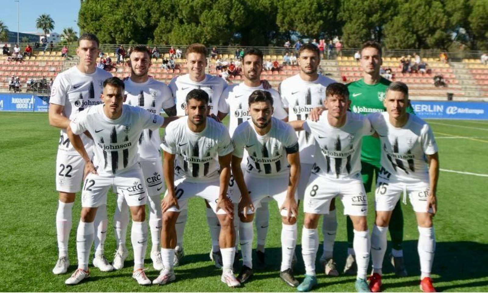 Once inicial del Orihuela, el pasado domingo en Estepona Once inicial del Orihuela, el pasado domingo en Estepona