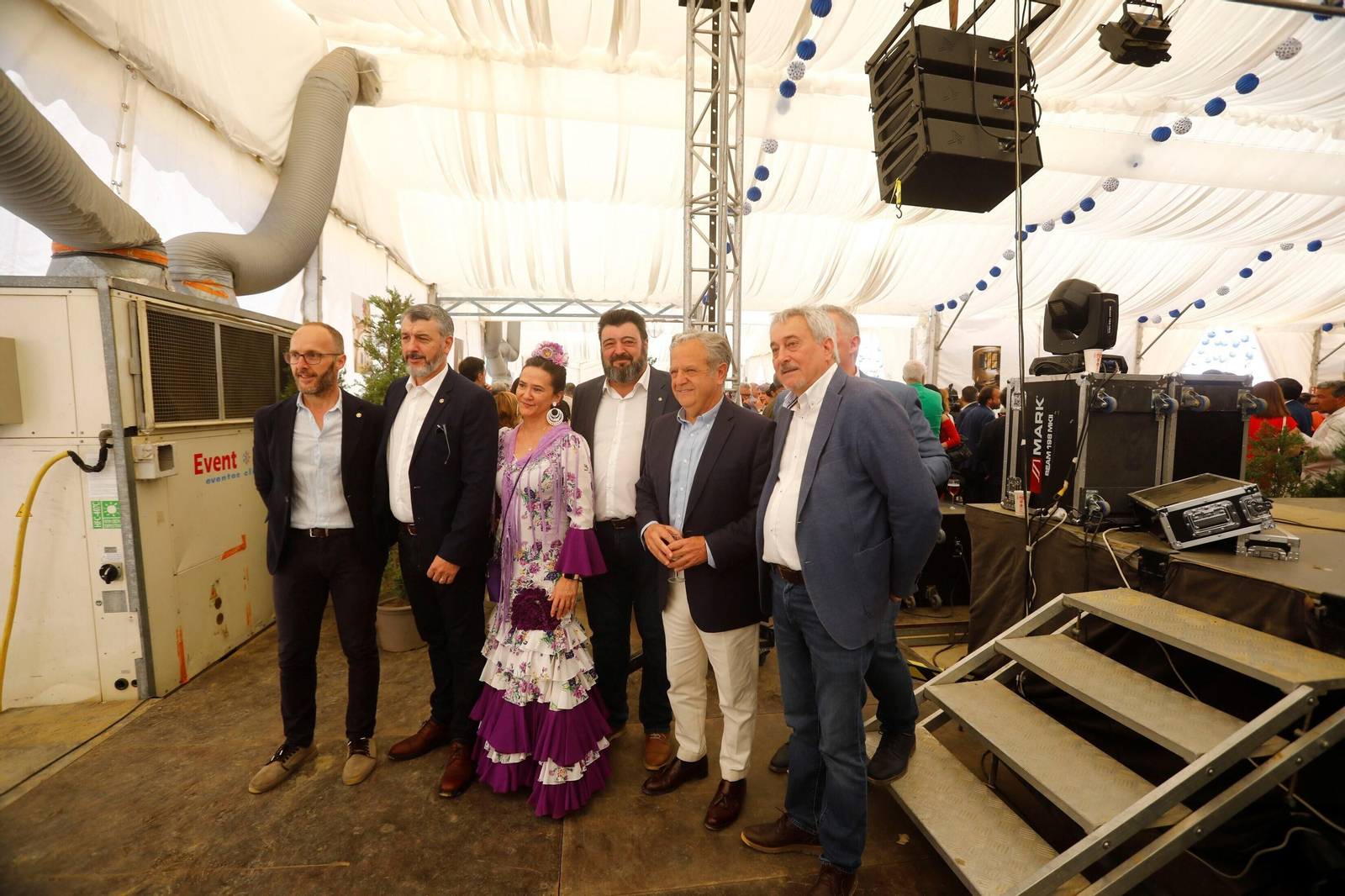 Las recepciones del miércoles de la Feria de Córdoba, en imágenes