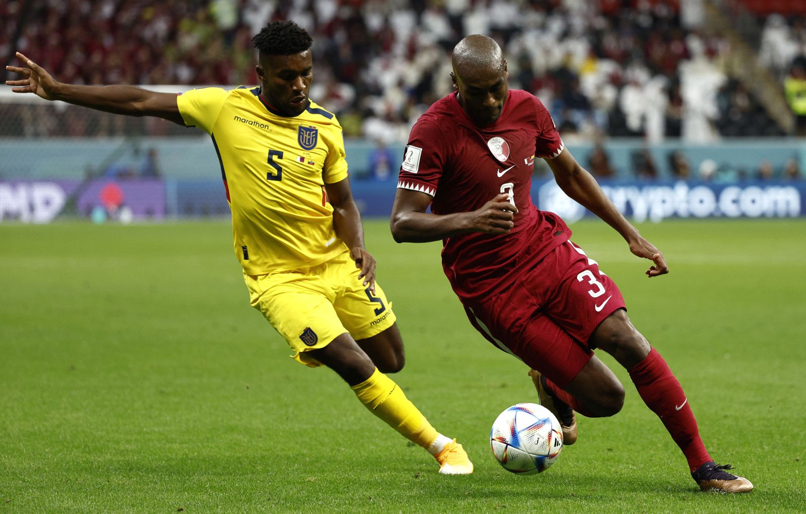 Las imágenes del Qatar - Ecuador, partido inaugural del Mundial 2022