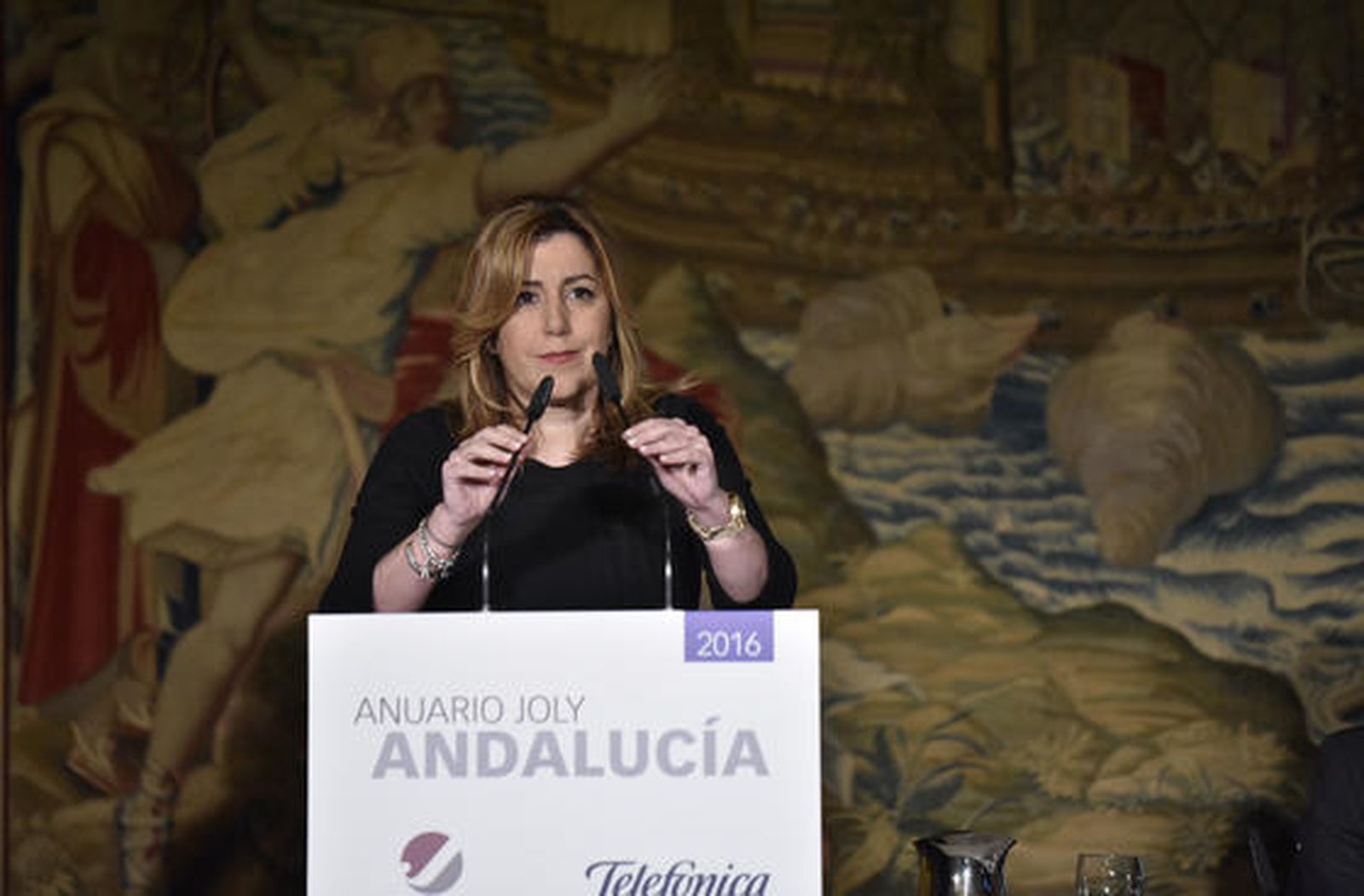 LA presidenta de la Junta de Andalucía, Susana Díaz.

Foto: Juan Carlos V?uez / Victoria Hidalgo