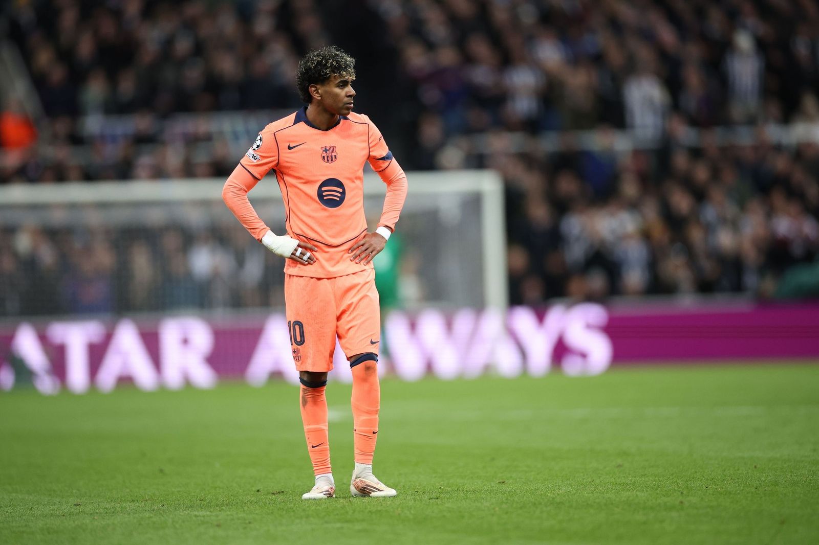 Las fotos del Newcastle-Barcelona