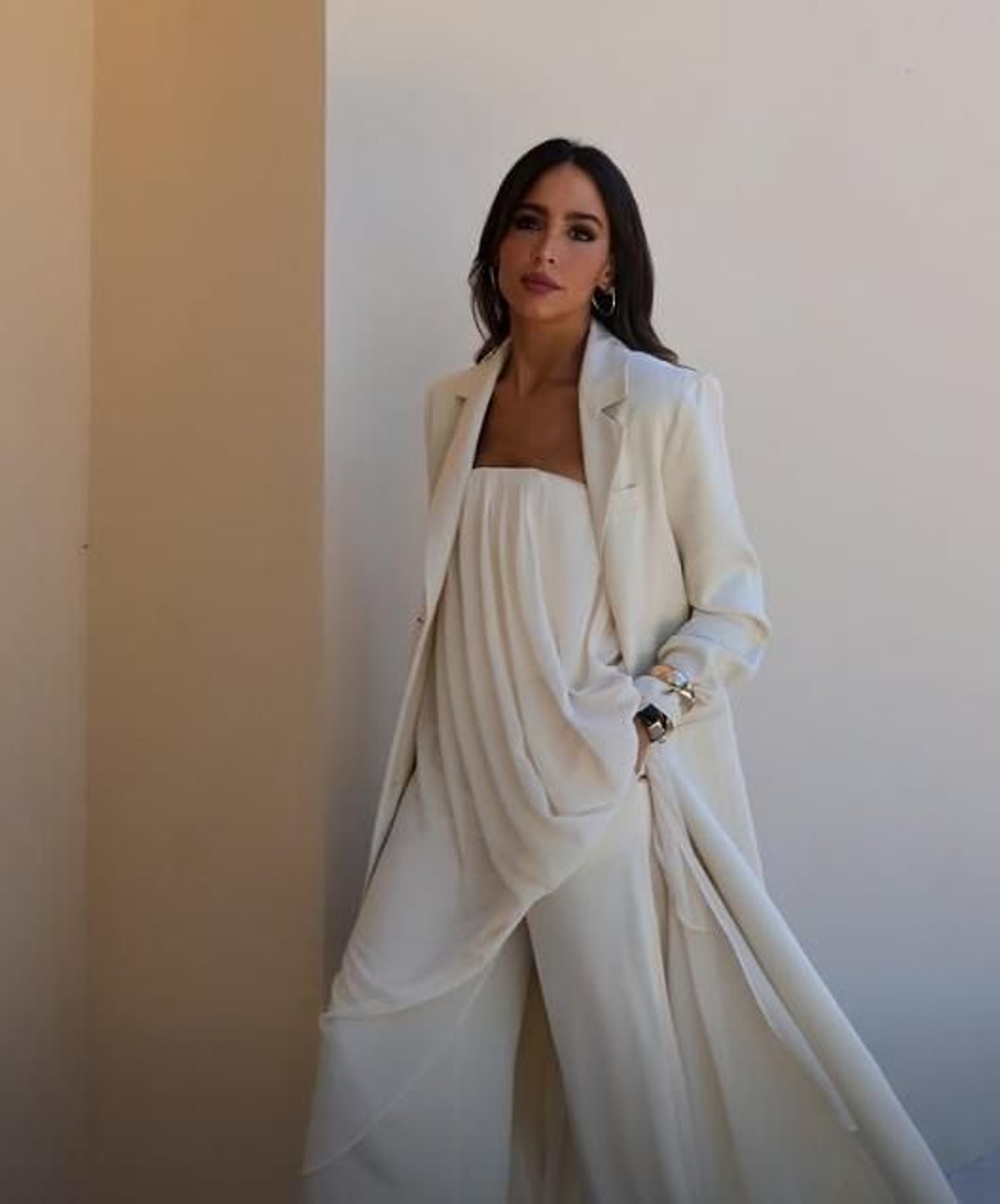 Rocío Osorno con un total look de Zara ideal para las madres de Comunión.