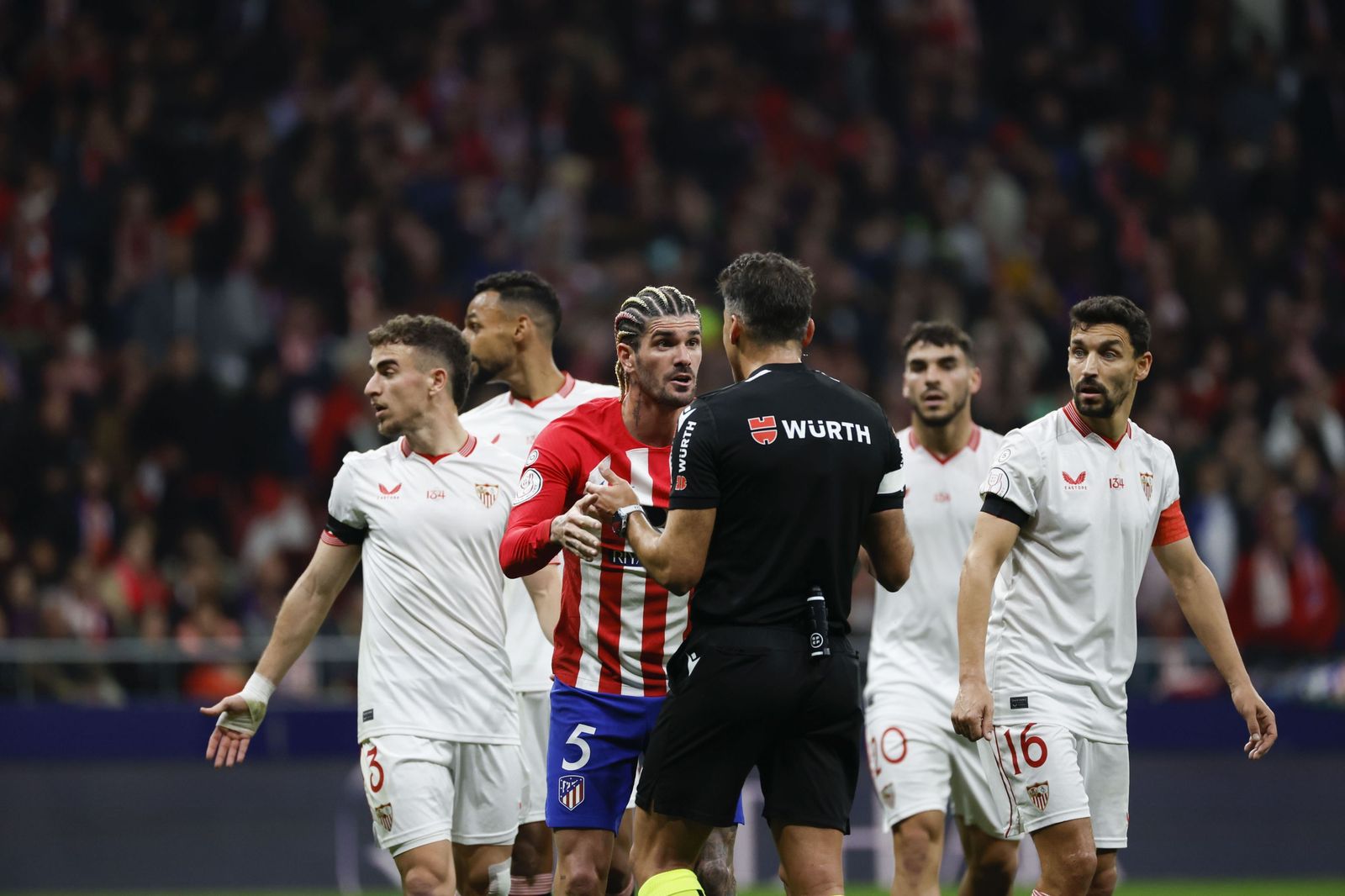 Las fotos del Atlético de Madrid - Sevilla en cuartos de la Copa del Rey