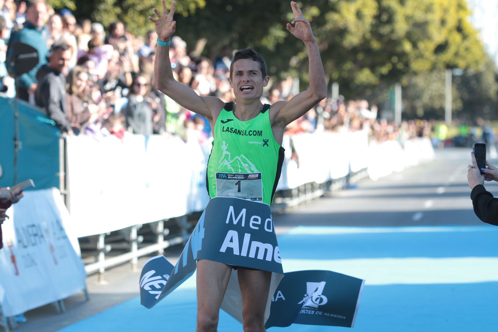 Las imágenes del Medio Maratón de Almería 2022-23