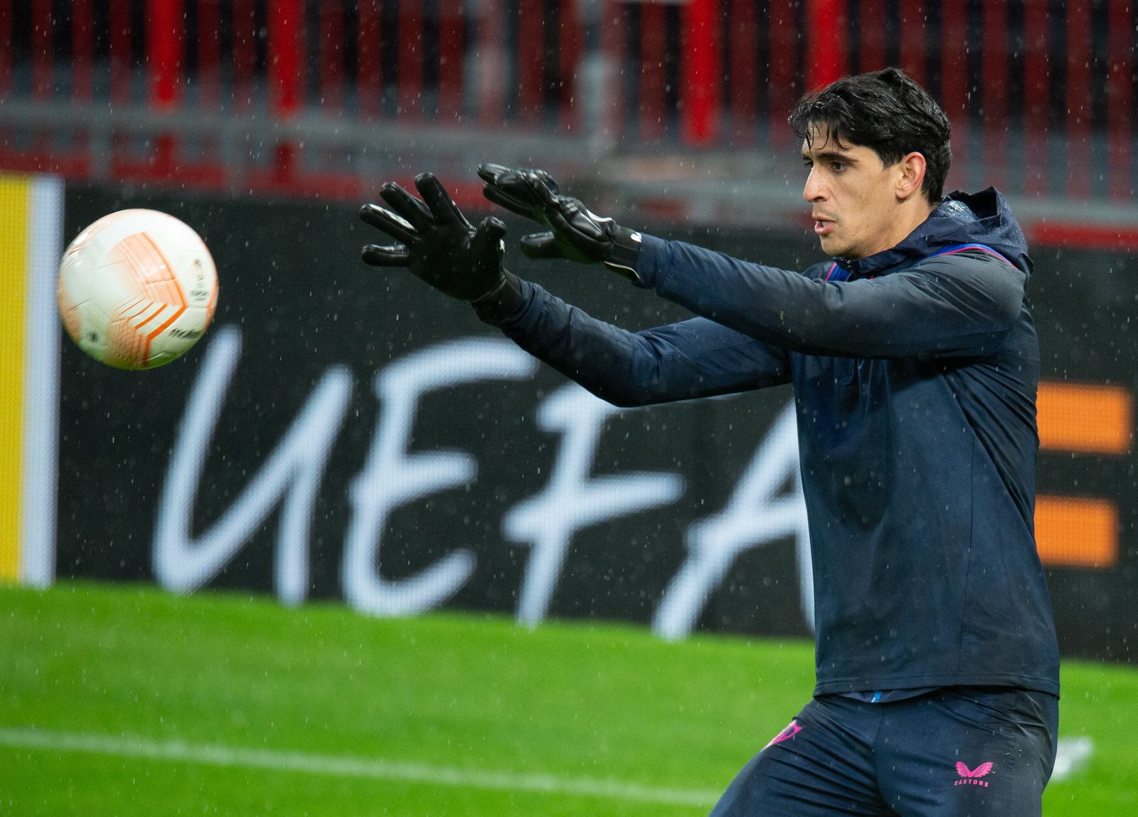 Las fotos previas al Manchester United - Sevilla