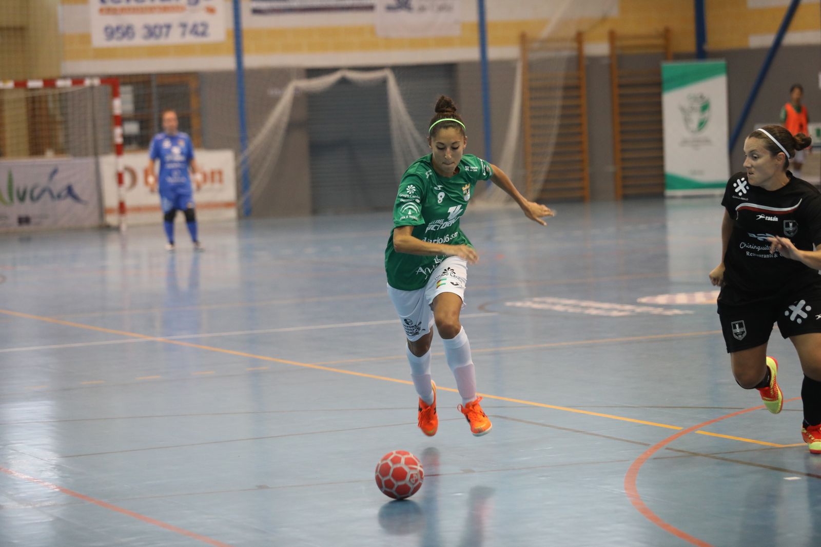 Luci, jugadora del Guadalcacín FSF.