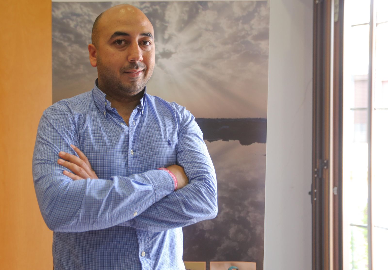 Adrián Sánchez, concejal de Ganemos Chiclana.