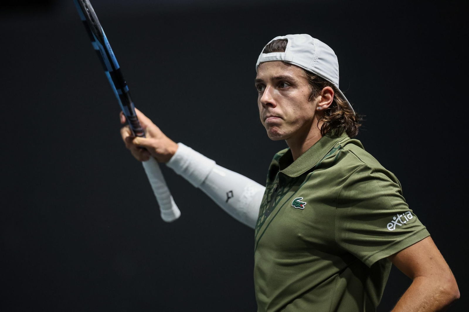 Alejandro Davidovich-Arthur Cazaux del Masters 1000 de París, en fotos