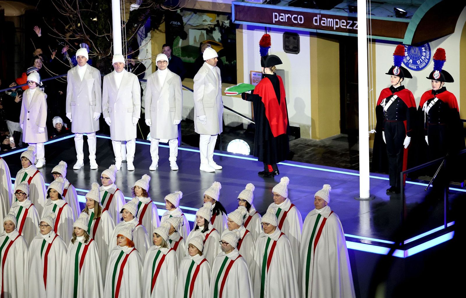 Las fotos de la inauguración de los Juegos Olímpicos de invierno de 2026