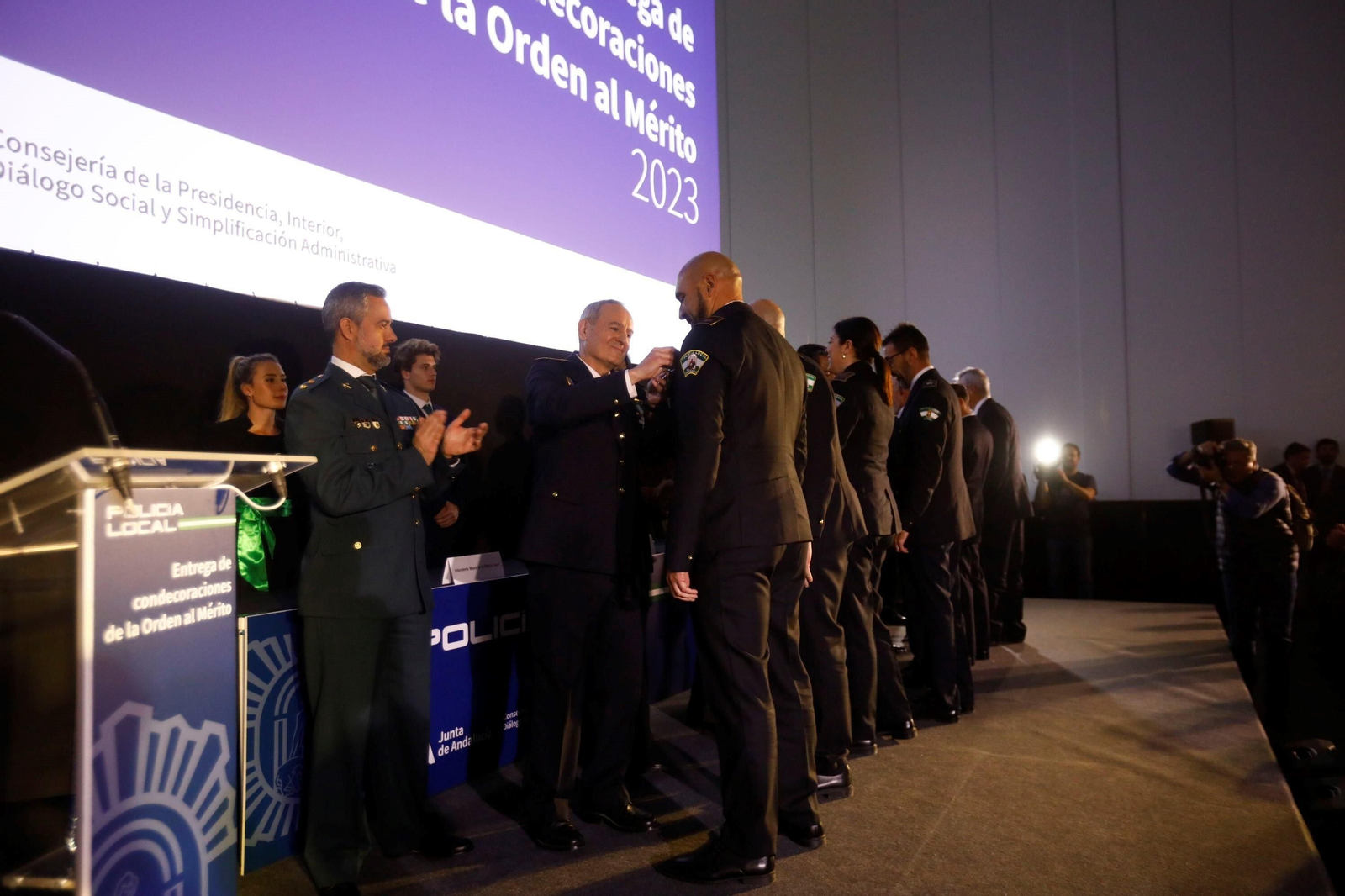 Entrega de la Orden al Mérito de la Policía Local de Andalucía, en imágenes