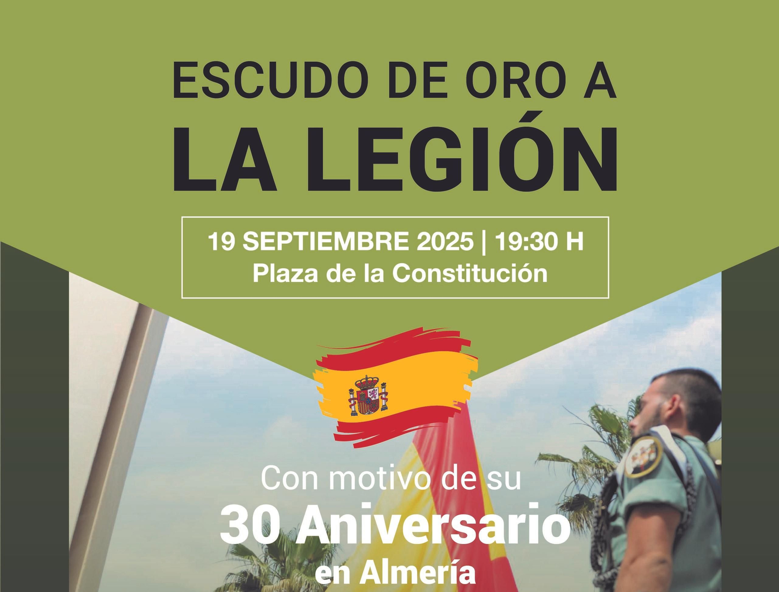 Cartel del Escudo Oro a la Legión