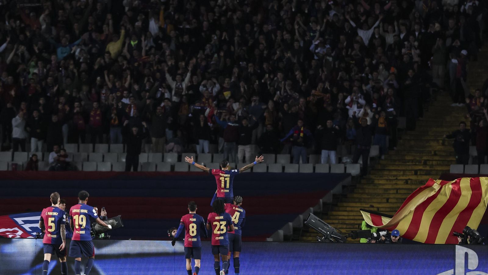 Las fotos del Barcelona-Benfica