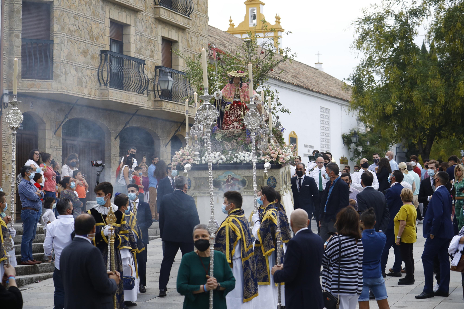 La procesión de la Divina Pastora de las Almas, en imágenes