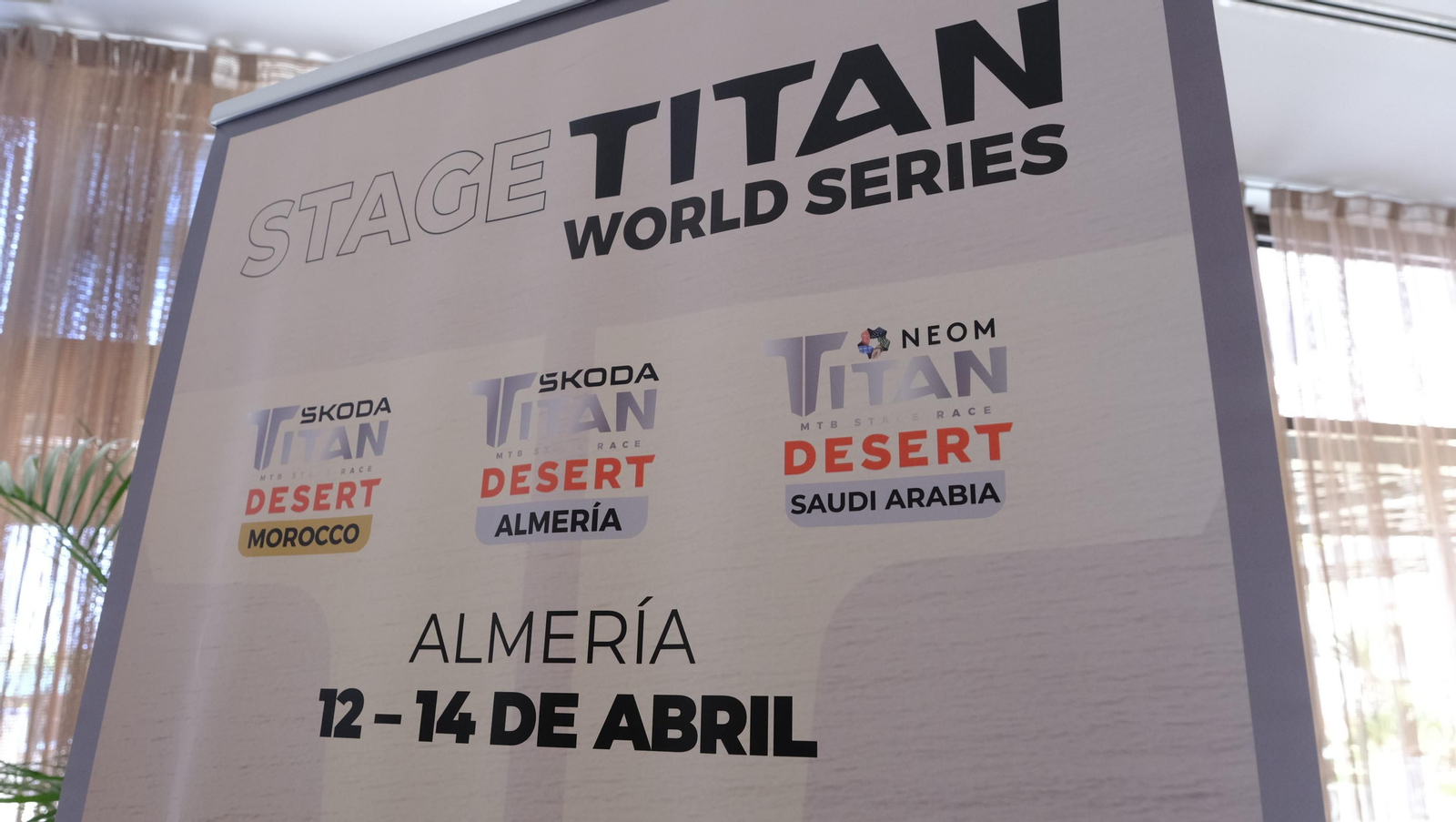 Imágenes de la presentación del Stage Titan World Series, en Almería