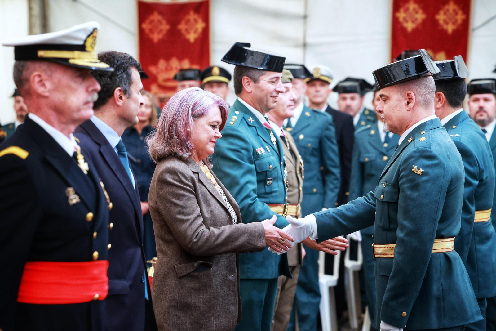 Las imágenes de la celebración del Día de la Patrona de la Guardia Civil