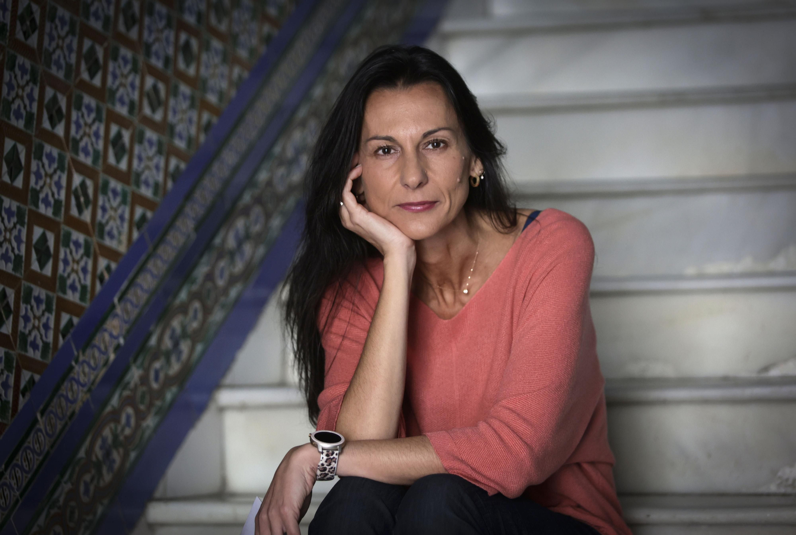 La escritora Xenia García (Sevilla, 1975).