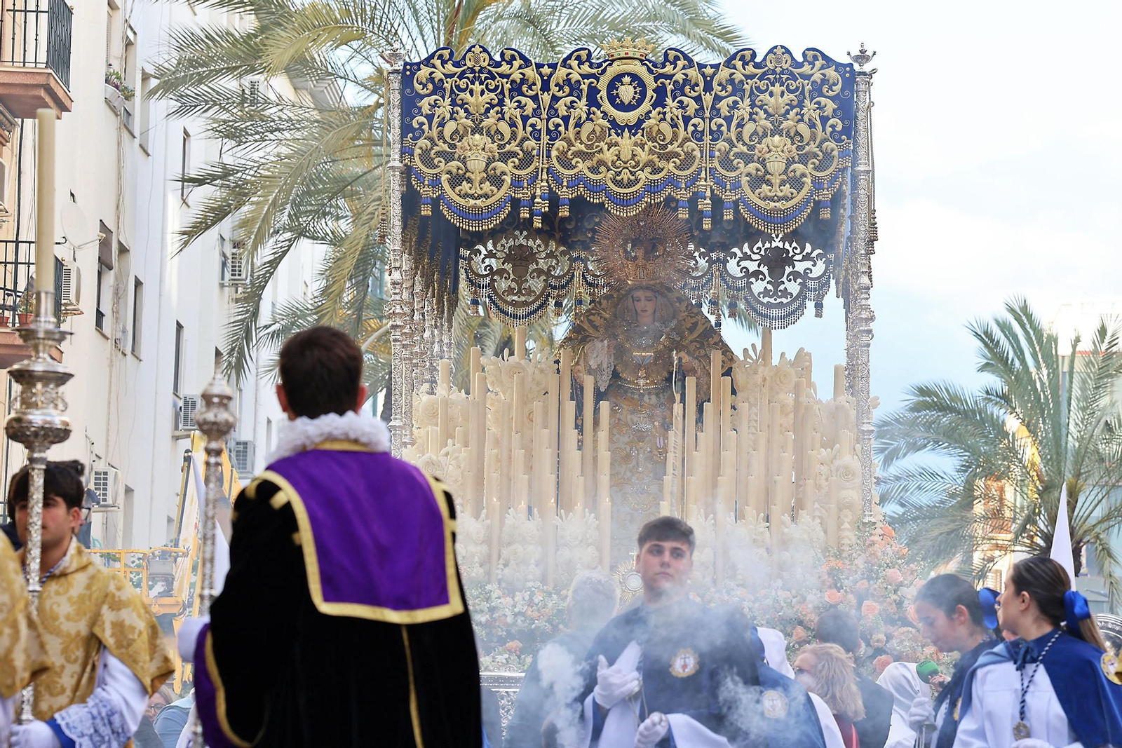 Martes Santo en Huelva: Imágenes de la Hermandad de La Lanzada