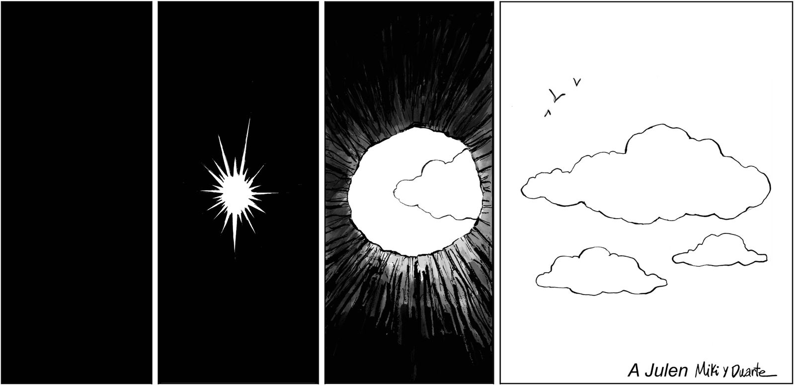 El homenaje de Miki y Duarte a Julen.