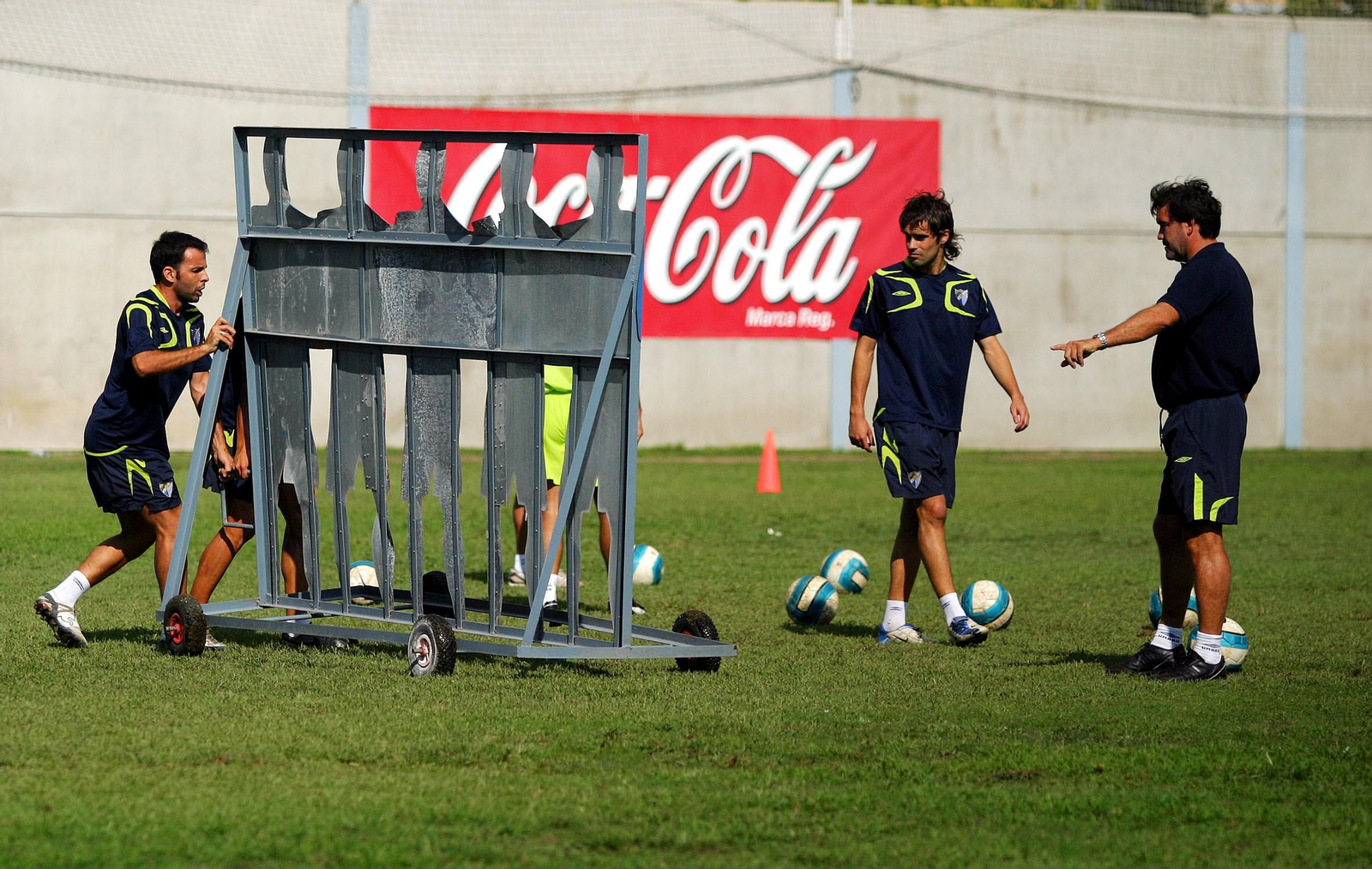 El paso de Marcos Alonso por el Málaga CF, en fotos