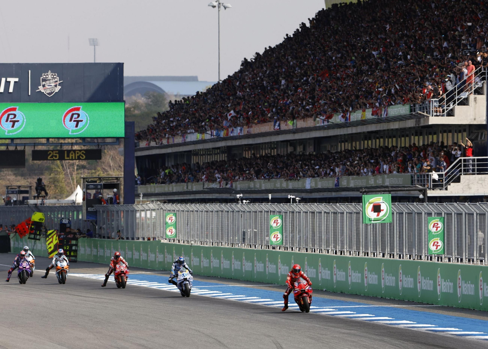 Las fotos del triunfo de Marc Márquez en Tailandia