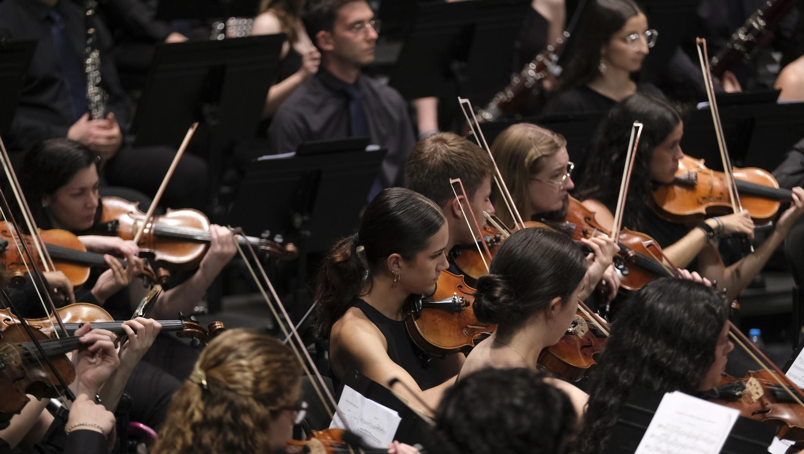Concierto de la Orquesta de la Ual en los cursos de verano, en imágenes