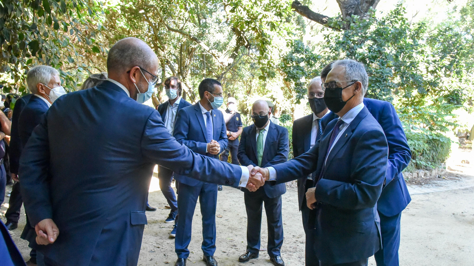 Las fotos de la entrega de la medalla de la Mancomunidad