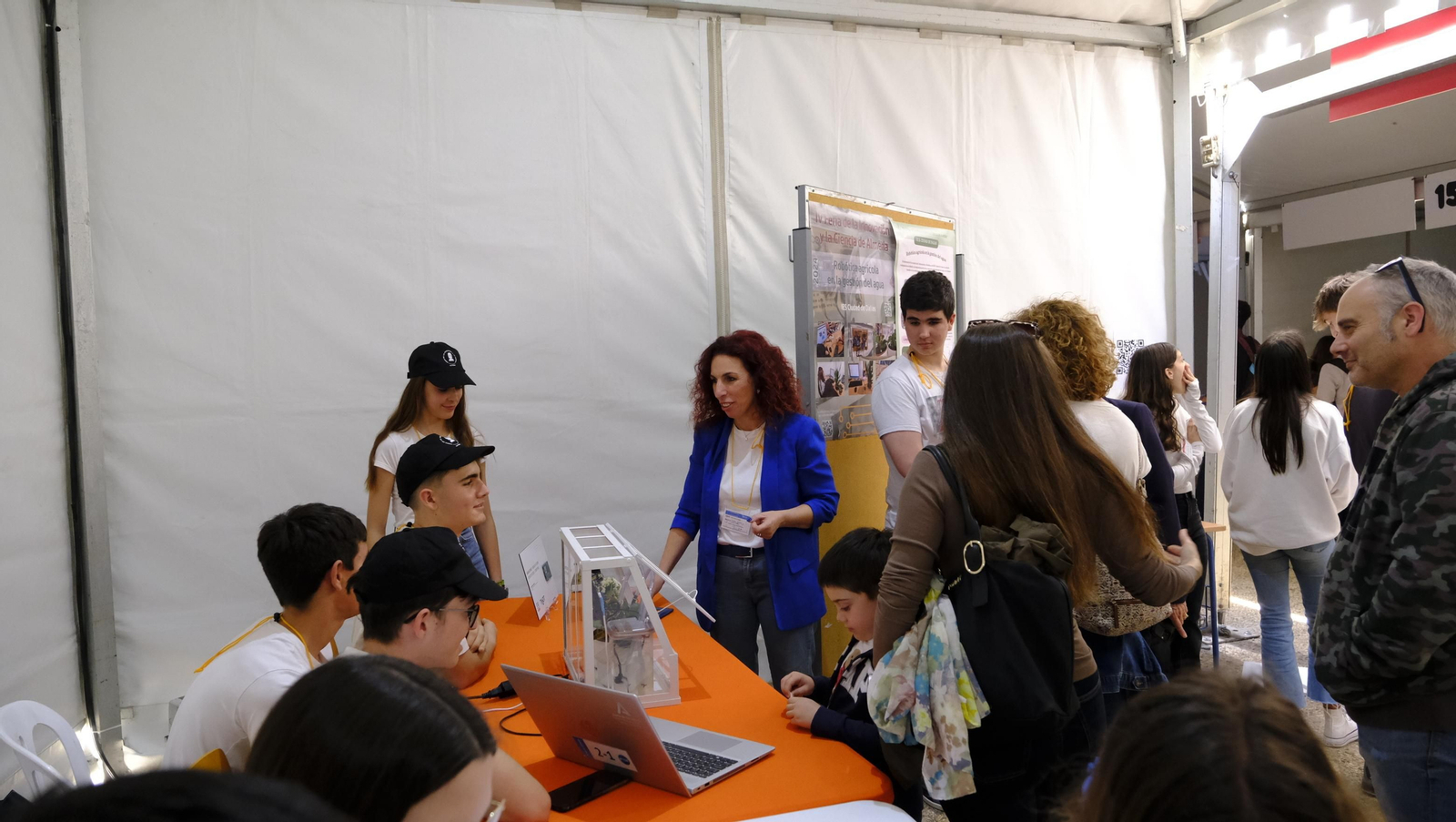 Imágenes de la Feria de la Innovación y la Ciencia en la Universidad de Almería-UAL