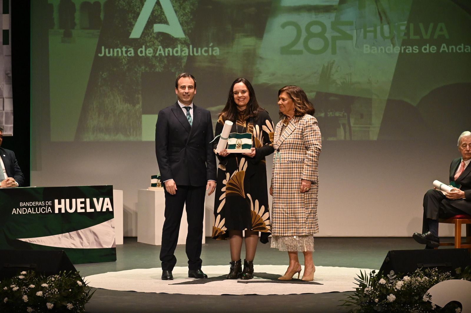 Premios de las Banderas de Andalucía en Huelva, en imágenes
