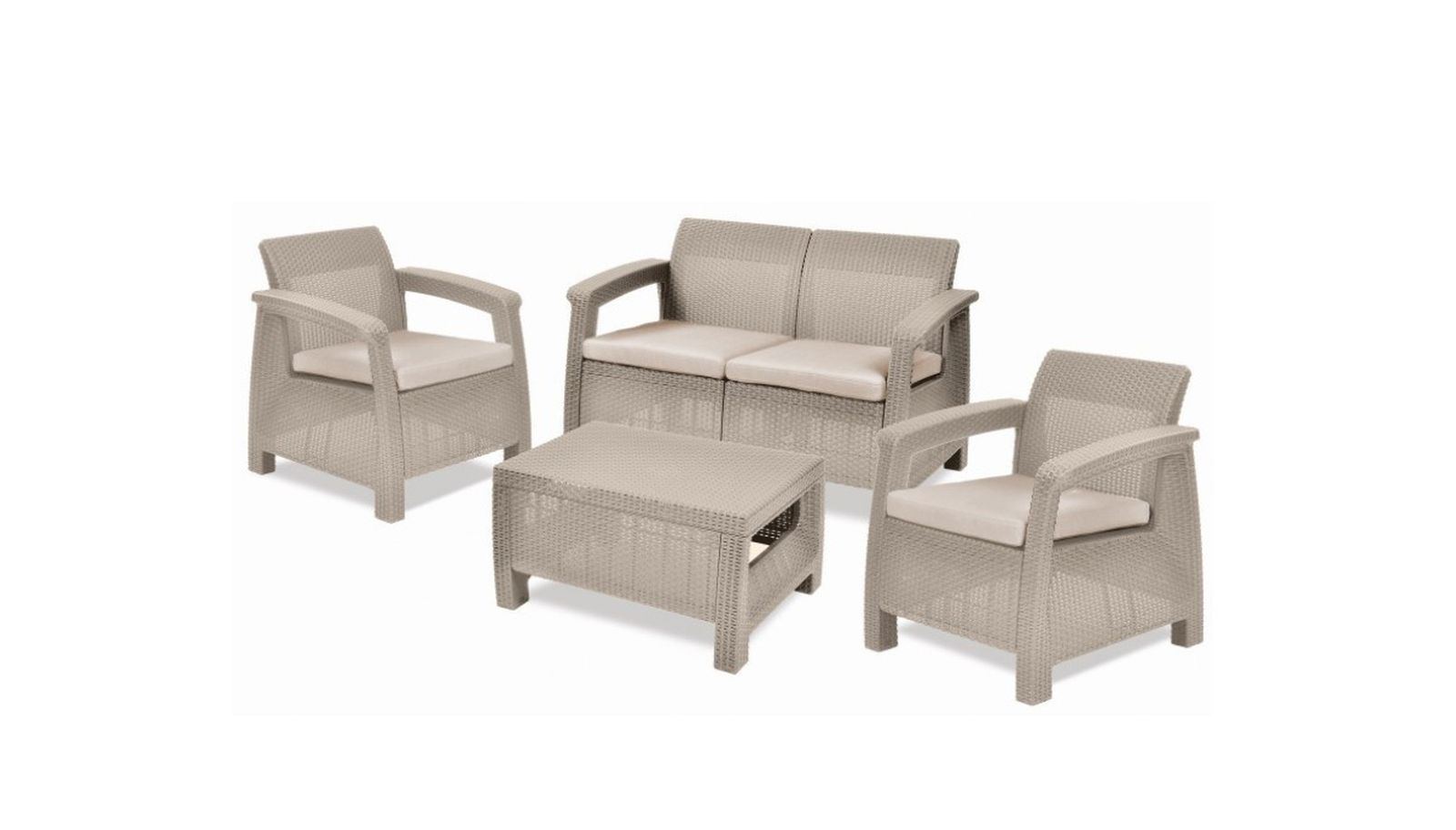 Keter Salotto de jardín Corfu Patio Set