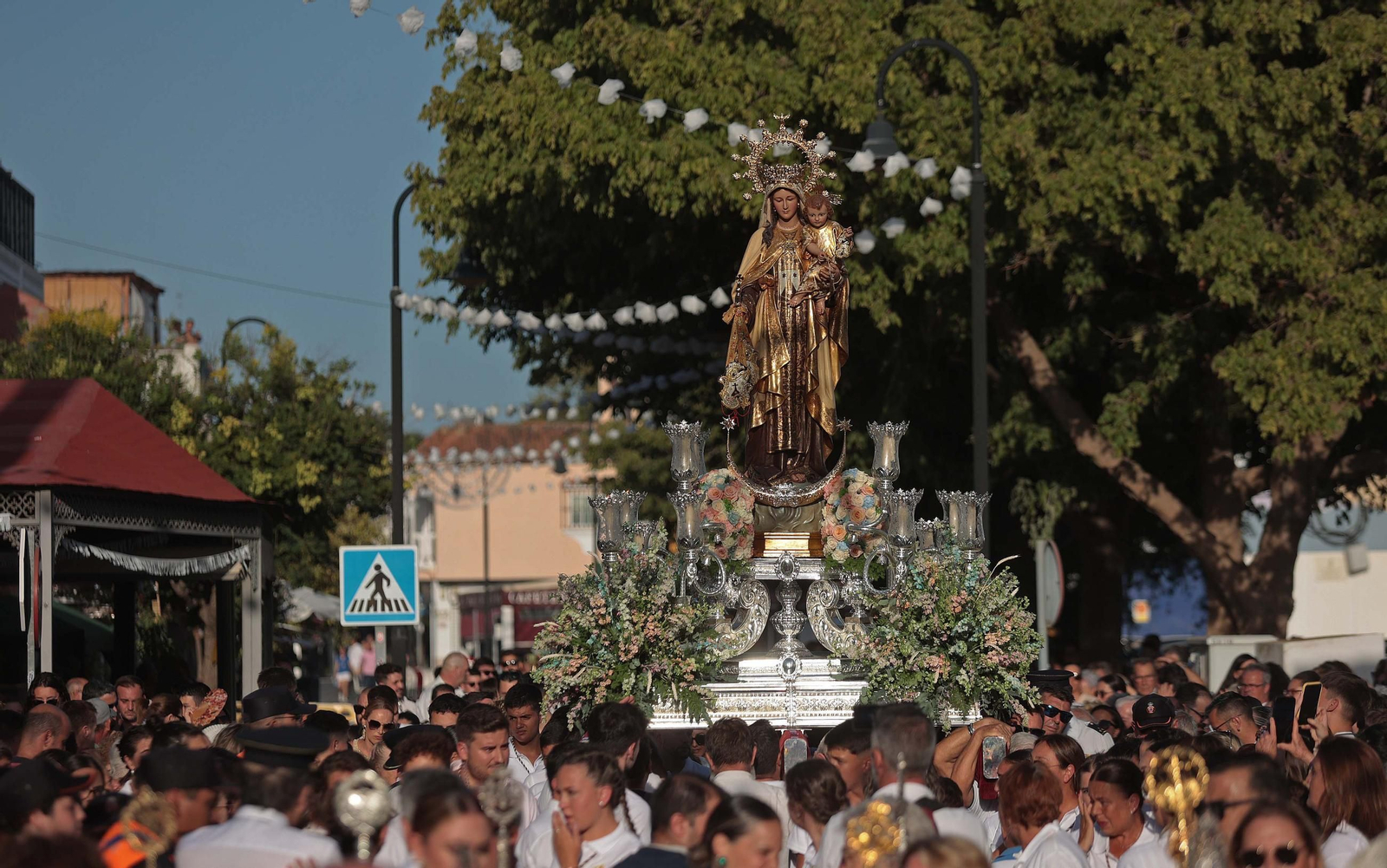 Fotos de la procesión de la Virgen del Carmen en Palmones