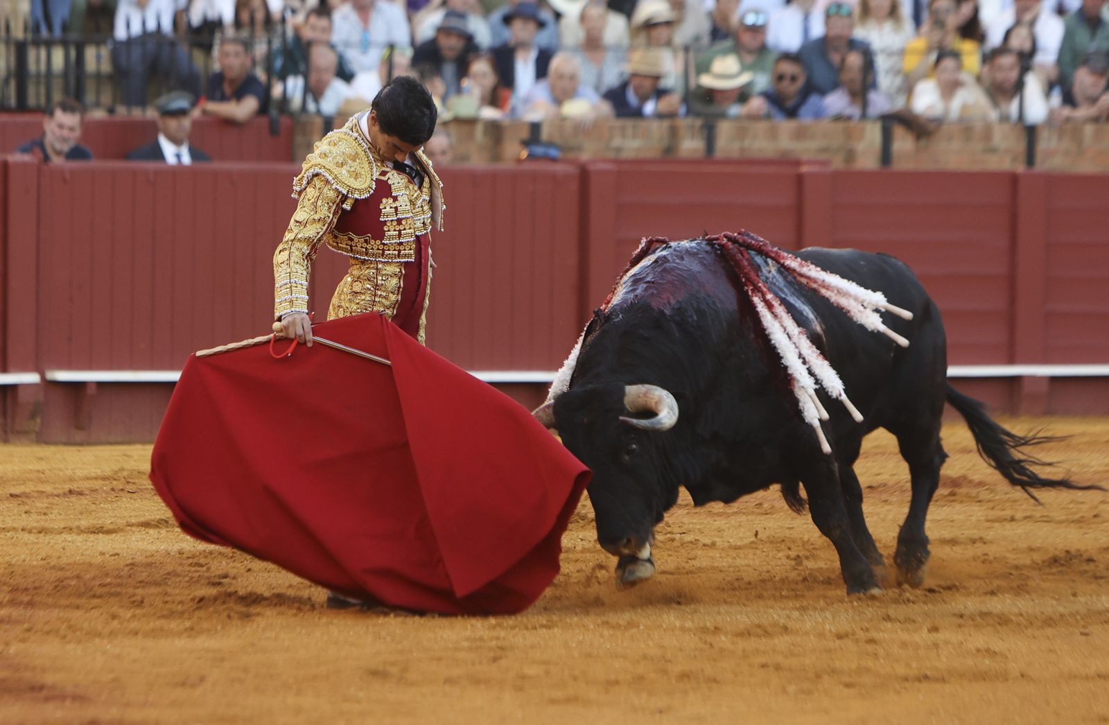 Corrida de toros de Morante de la Puebla, José María Manzanares y Pablo Aguado