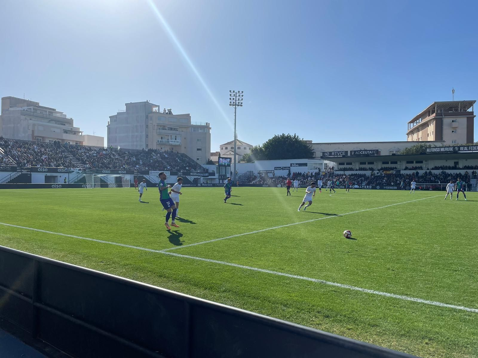 El Ceuta - Málaga CF, en fotos