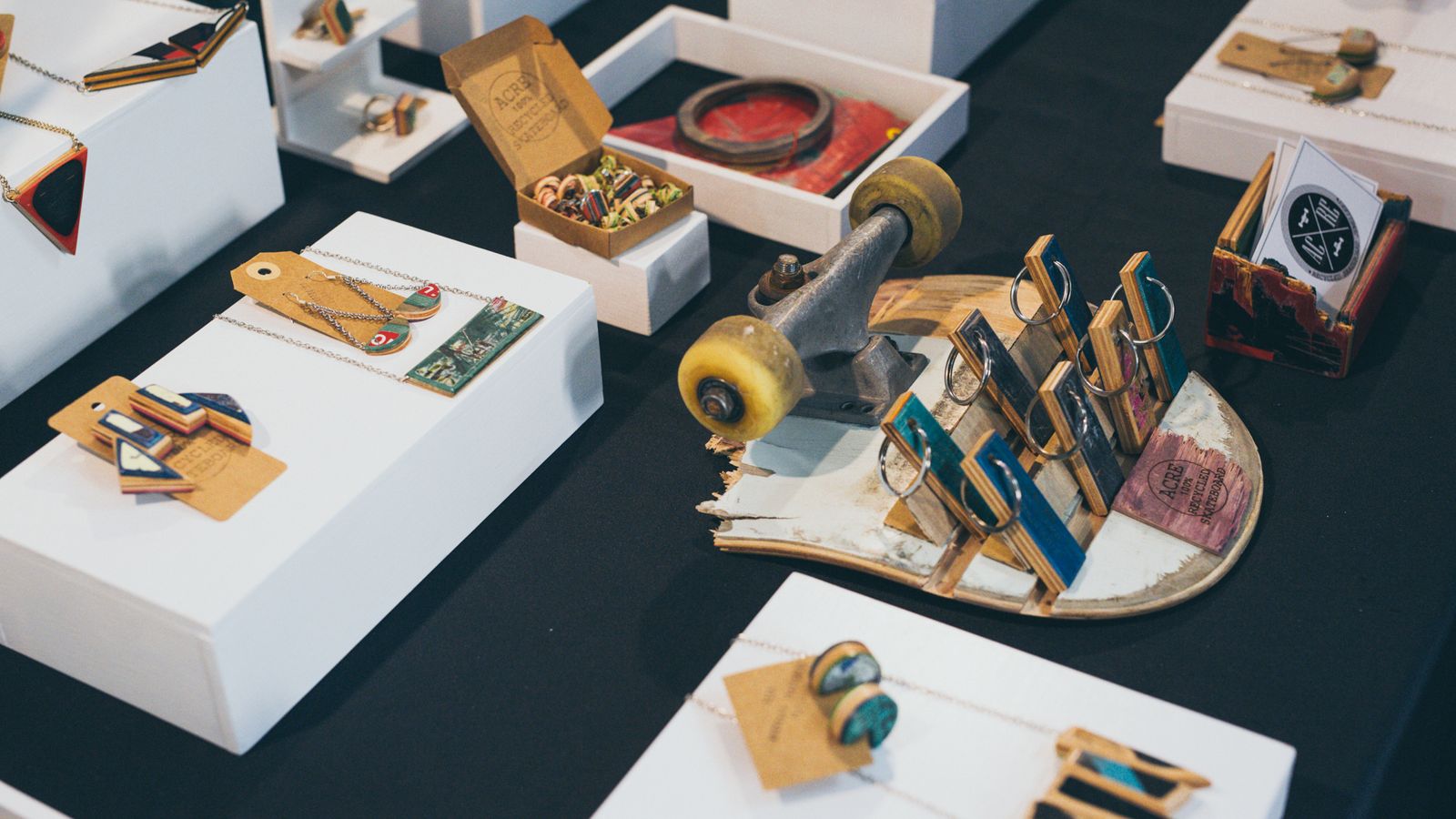 Expositor del rastro de La Térmica.