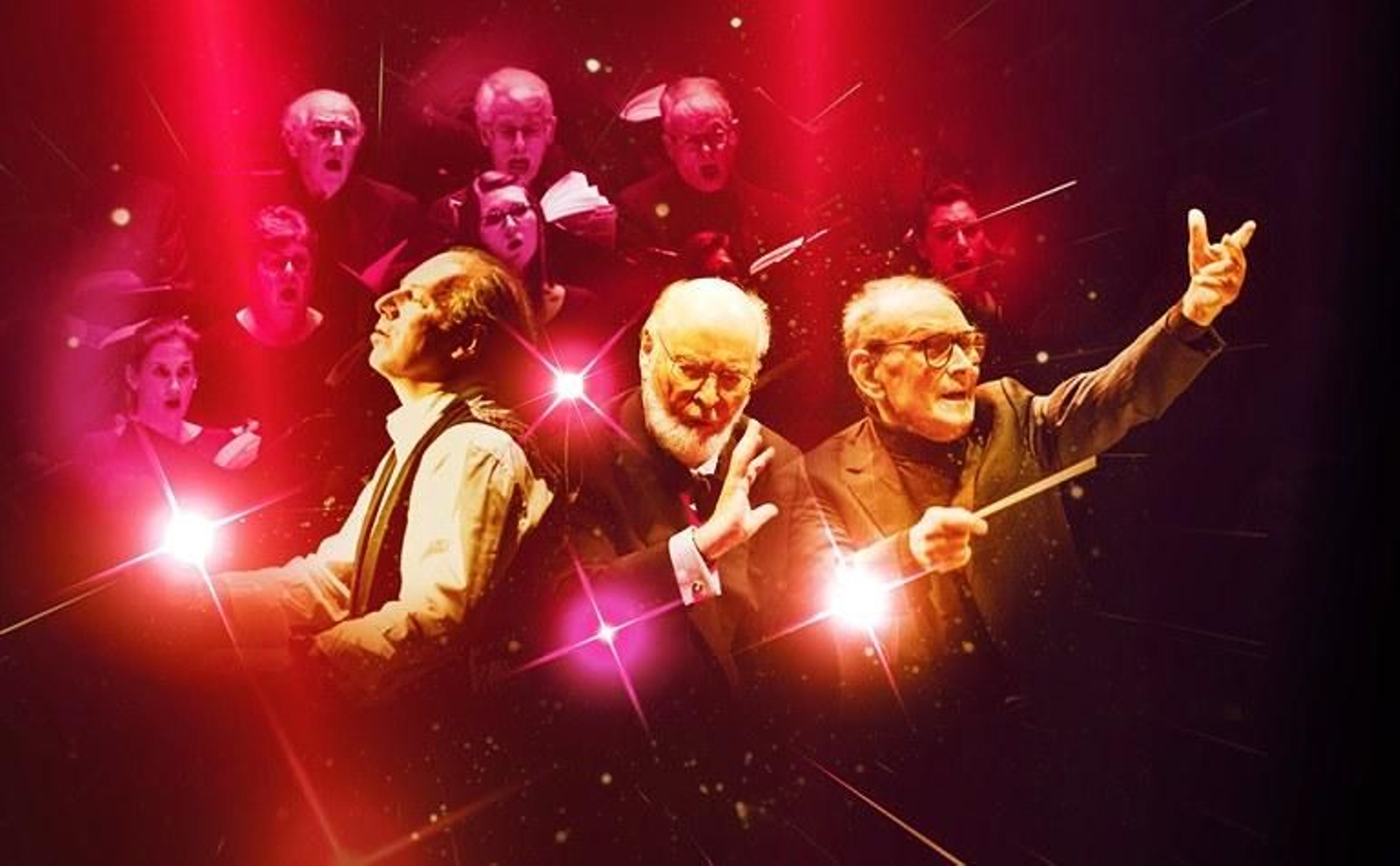 Los tres compositores a los que se rinde homenaje en Roquetas.