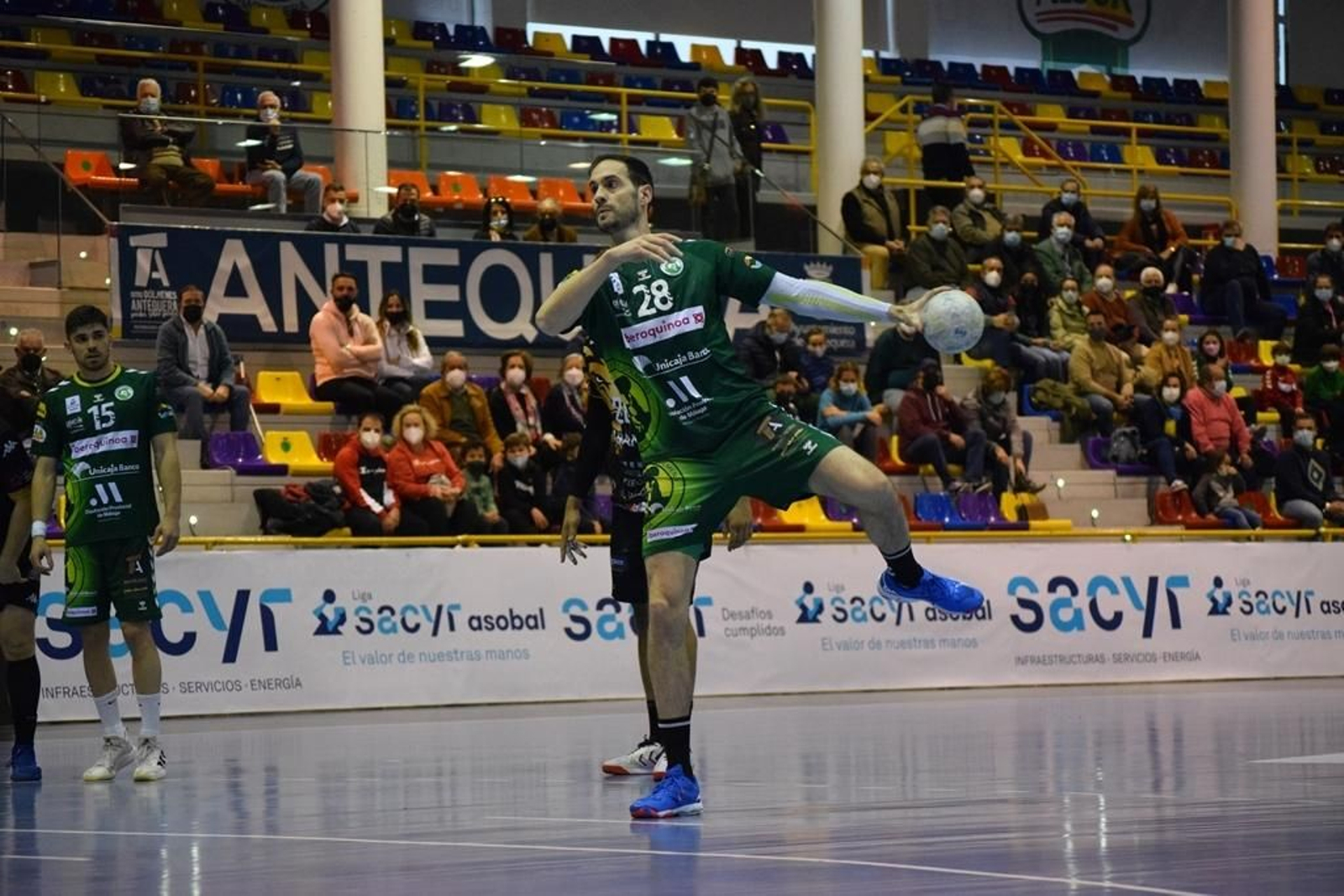 Jorge da Silva, en un partido. Jorge da Silva, en un partido.