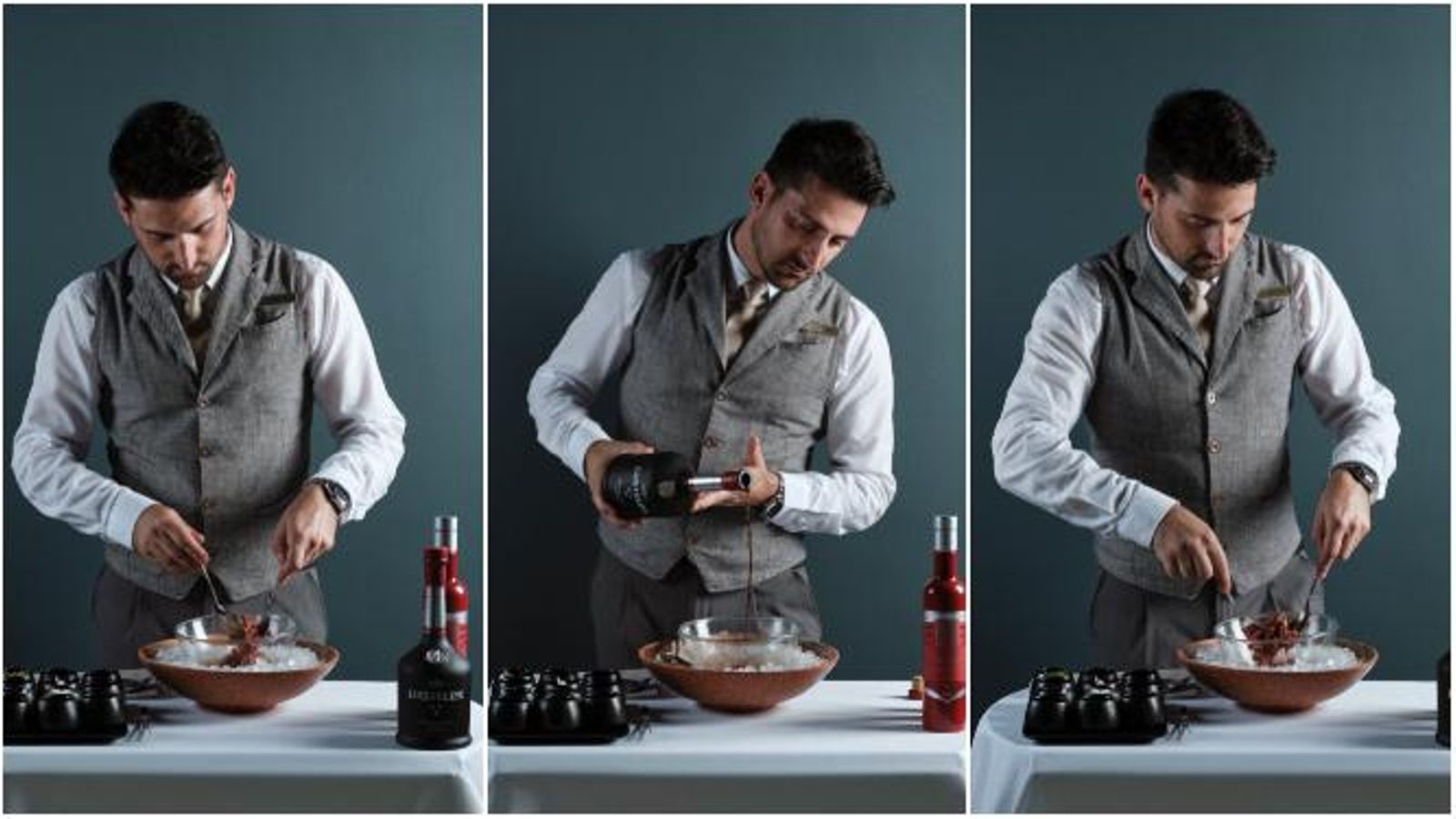 El minucioso trabajo en sala de La Veranda.